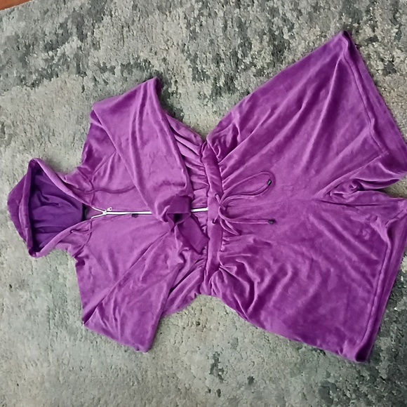 Ashley Stewart Velvet Romper - Picture 1 of 3
